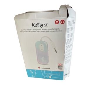 Twelve South AirFly SE Bluetooth Wireless Audio Transmitter Receiver For AirPods